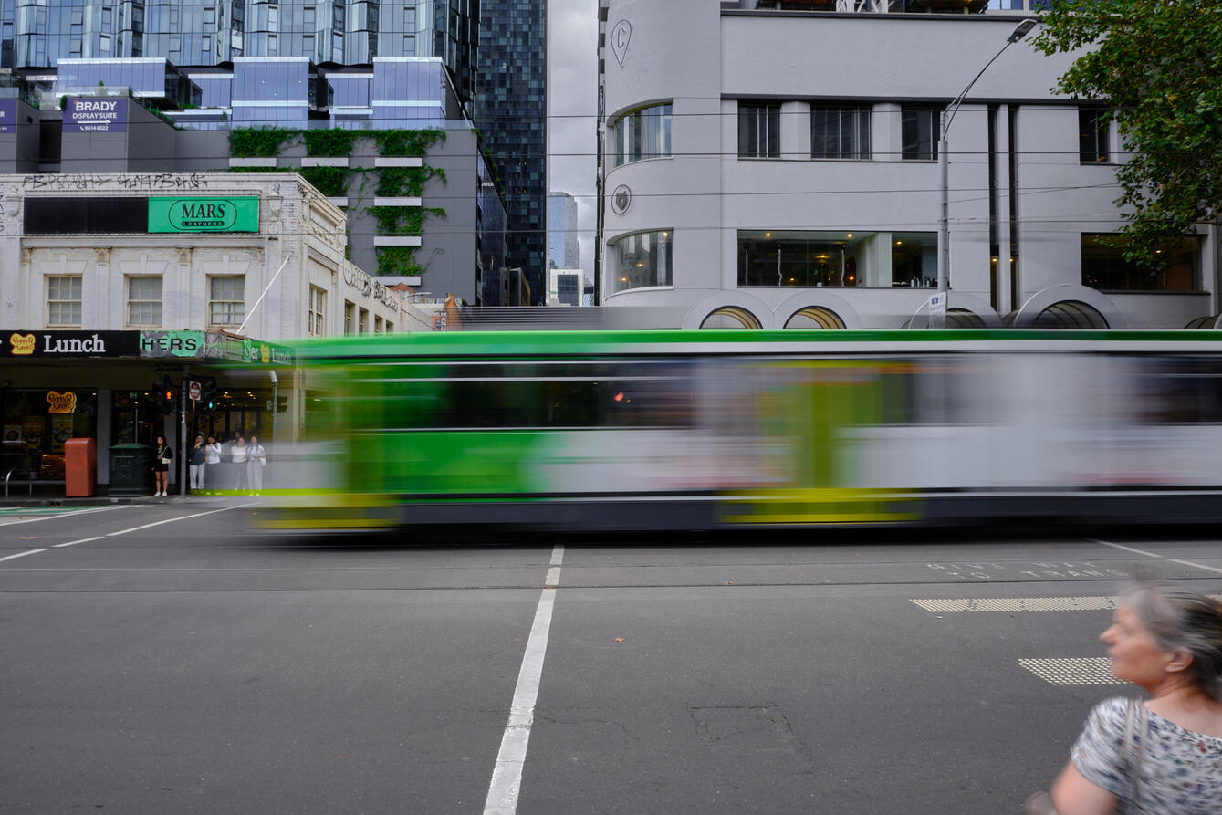 Watch out for trams
